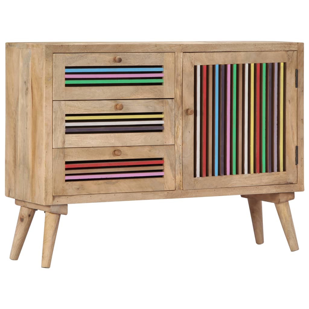 vidaXL Dressoir 150x30x75 cm massief mangohout