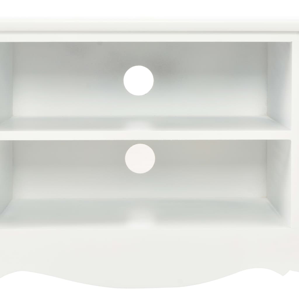vidaXL Tv-meubel 120x30x40 cm hout wit