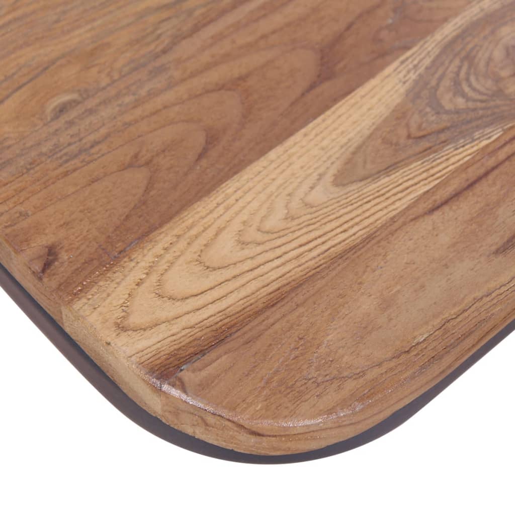 vidaXL Eetkamerstoelen 2 st massief teakhout