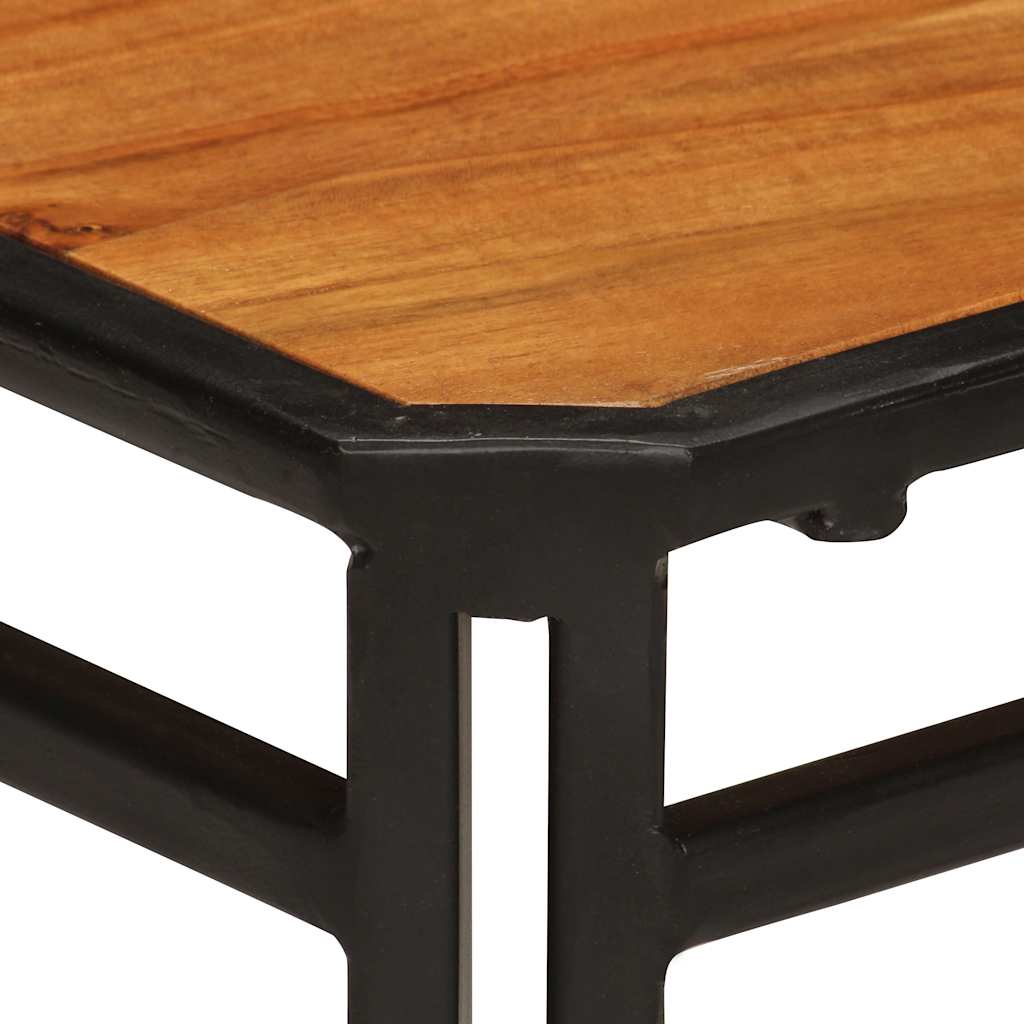 vidaXL Eetkamerstoelen 4 st massief acaciahout