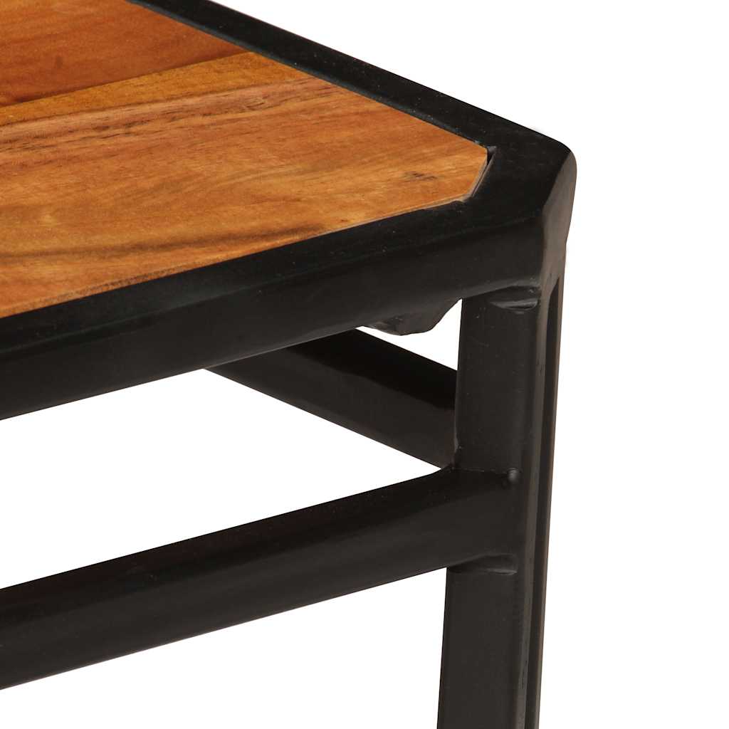 vidaXL Eetkamerstoelen 4 st massief acaciahout