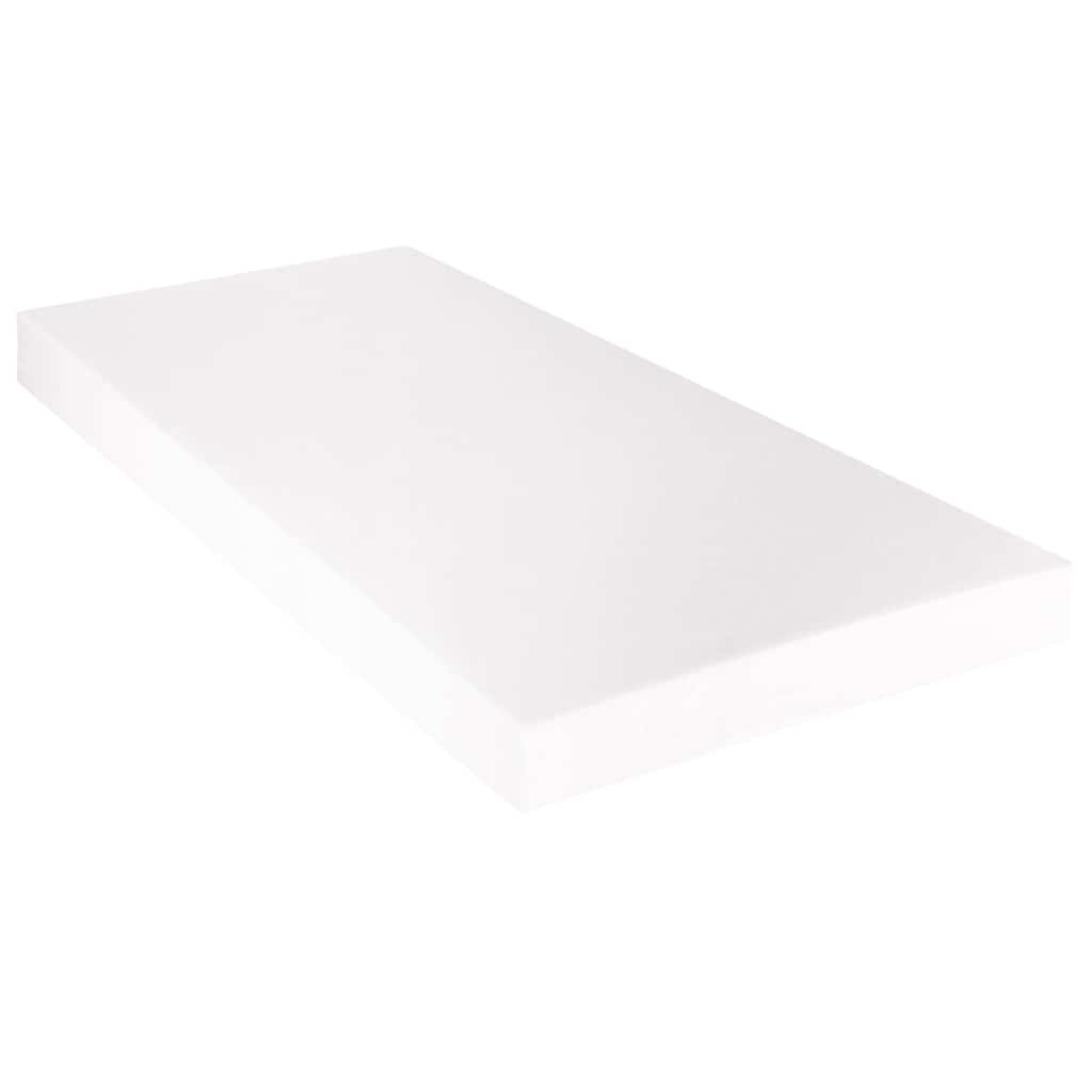 vidaXL Bed met matras stof bruin 180x200 cm