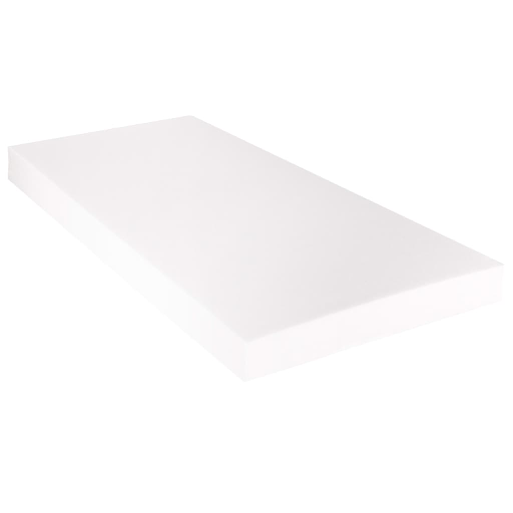 vidaXL Bed met matras fluweel zwart 180x200 cm