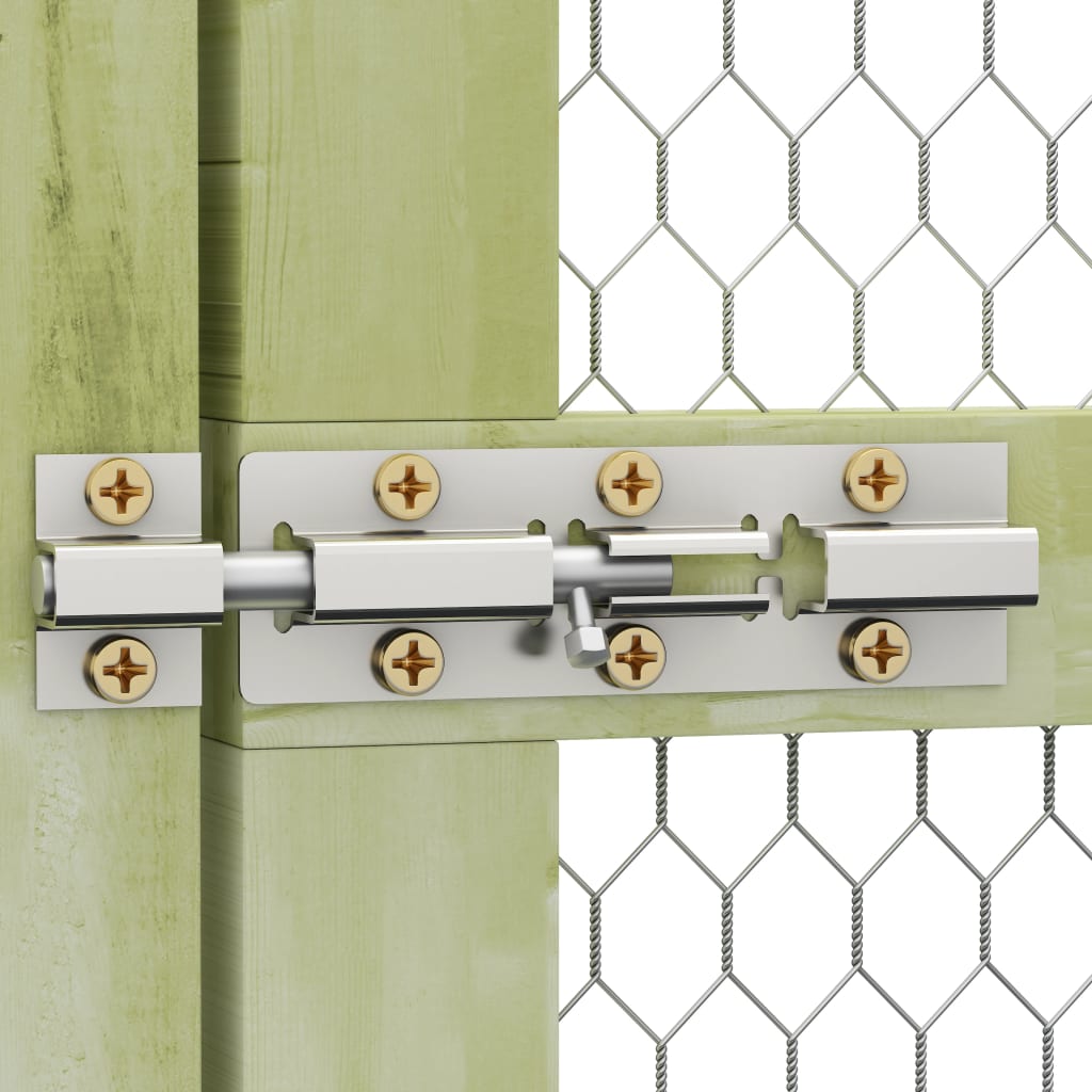 vidaXL Kippenhok 4,5x1,5x2 m geïmpregneerd grenenhout - Aashly