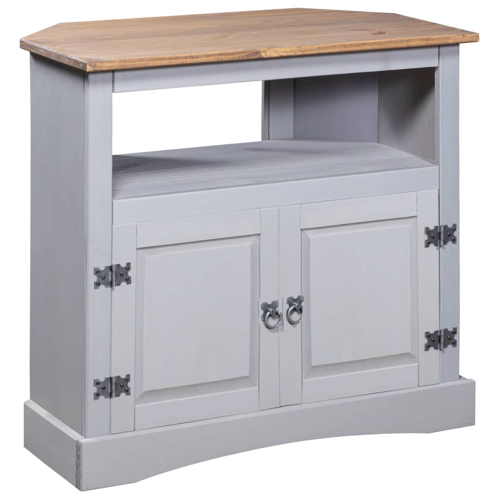 vidaXL Wandtafel Mexicaans grenenhout Corona-stijl 80x43x78 cm
