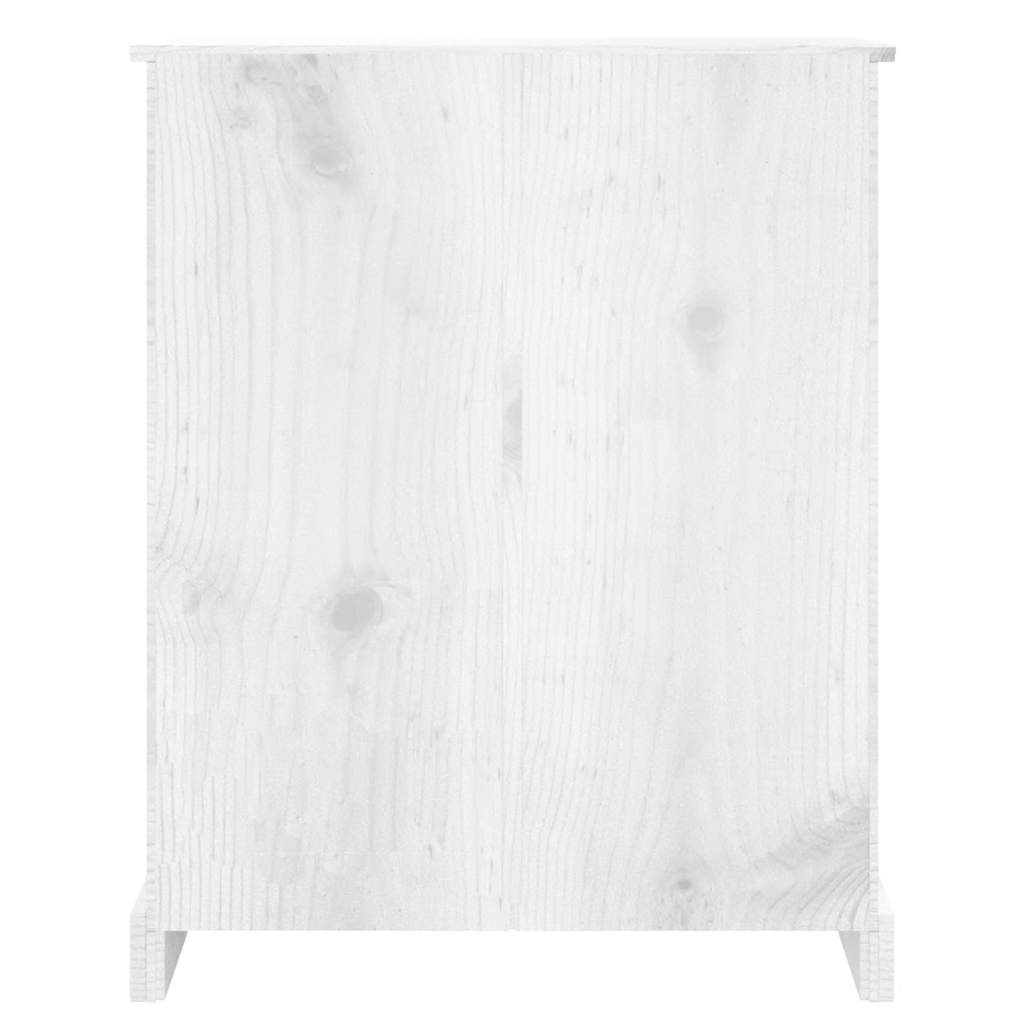 vidaXL Boekenkast 3 planken 81x29x100 cm grenenhout Corona-stijl grijs