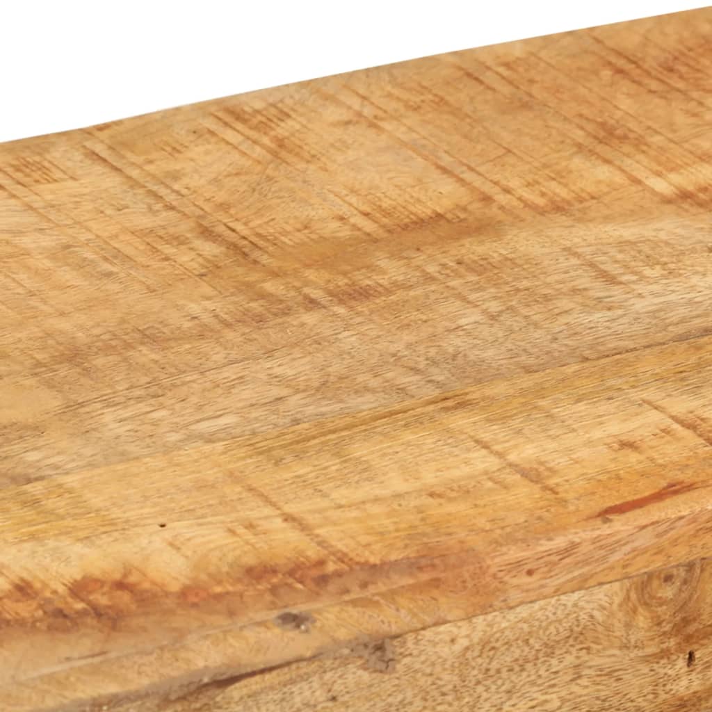 vidaXL Dressoir 110x30x74 cm ruw mangohout