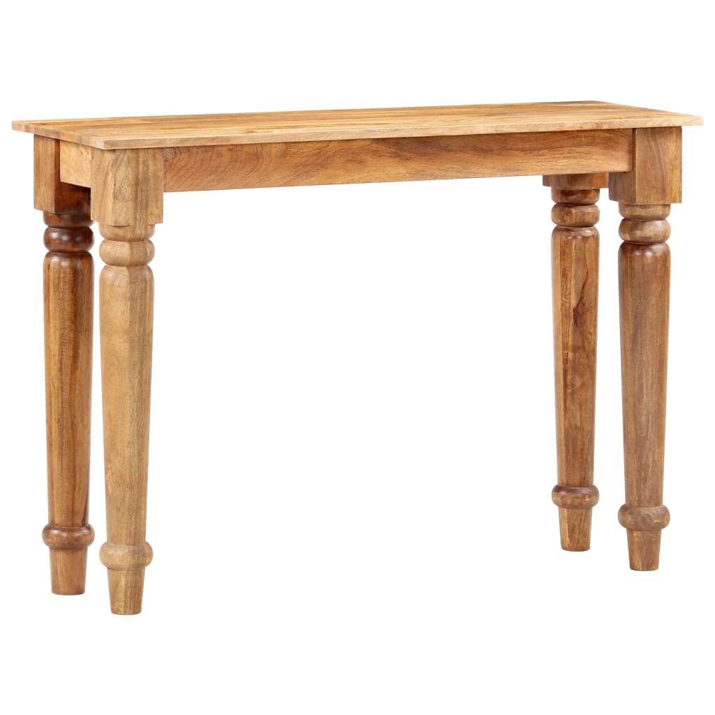 vidaXL Bijzettafel 43x43x40 cm massief mangohout