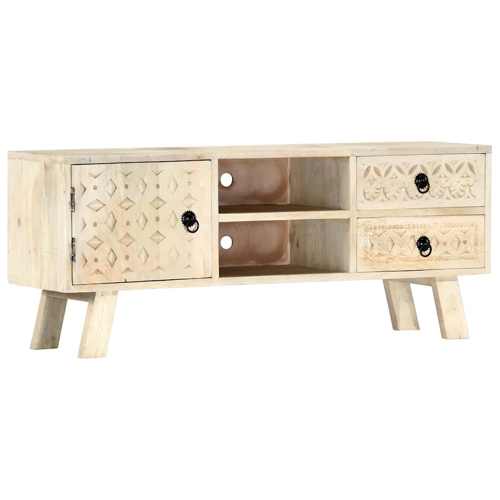 vidaXL Tv-meubel 110x30x44 cm massief mangohout