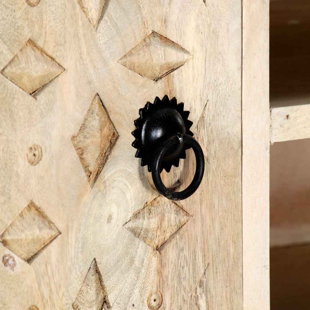 vidaXL Tv-meubel 110x30x44 cm massief mangohout