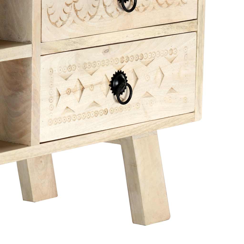 vidaXL Tv-meubel 110x30x44 cm massief mangohout