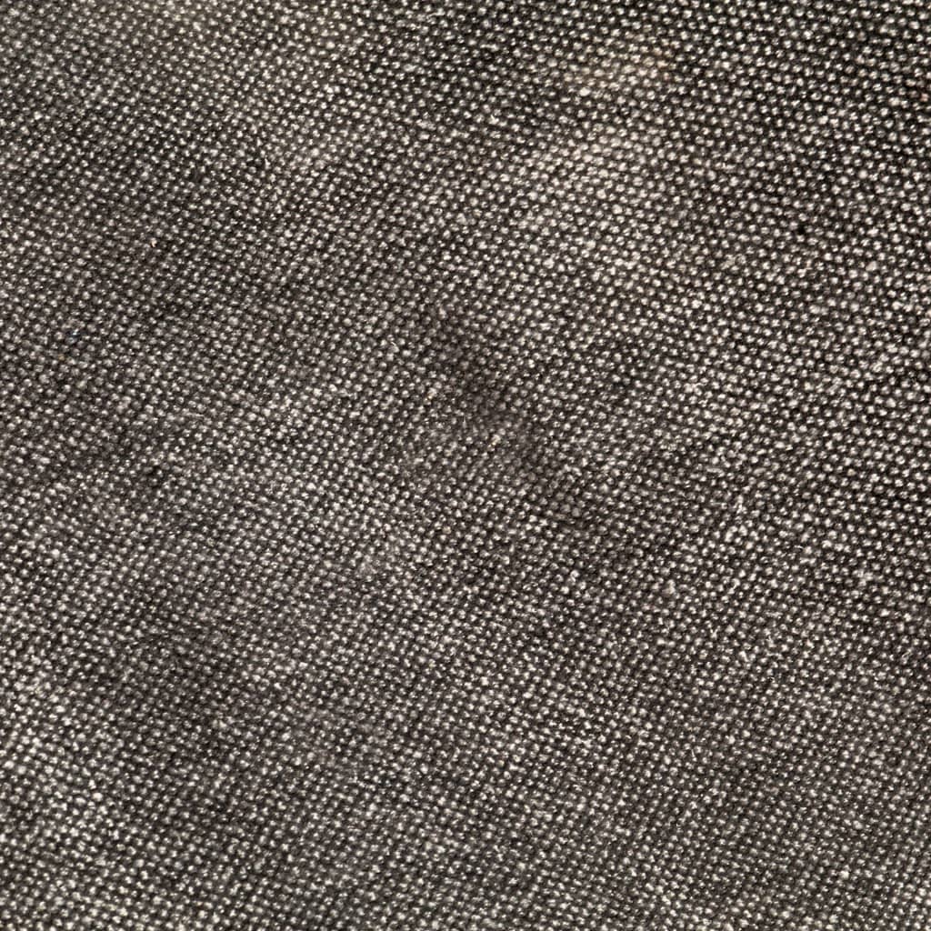 vidaXL Vlinderstoel canvas indigo-blauw