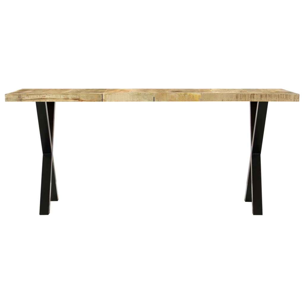 vidaXL Dining table 180x90x76 cm solid mango wood