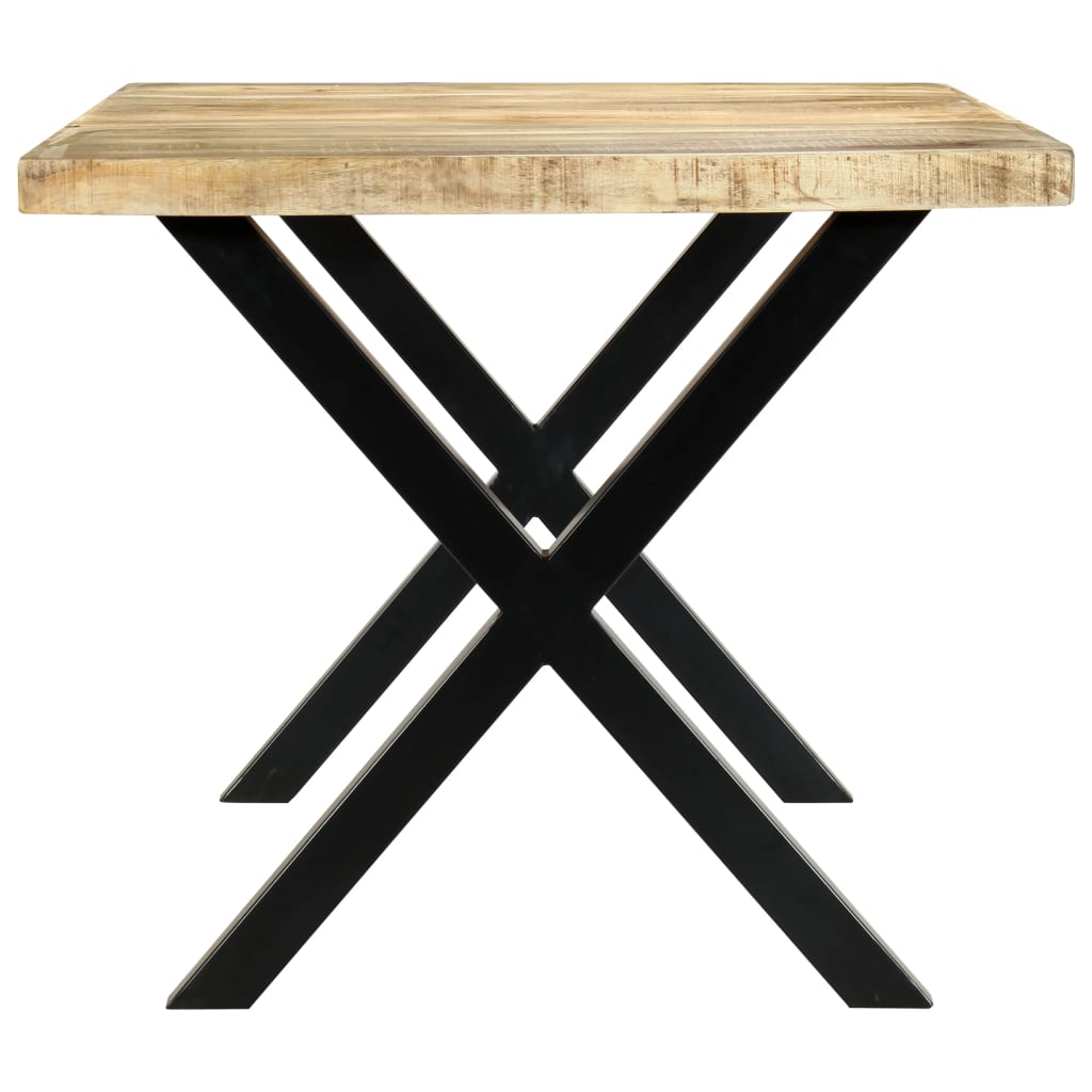 vidaXL Dining table 180x90x76 cm solid mango wood