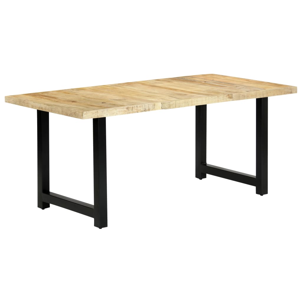 vidaXL Dining table 180x90x76 cm solid mango wood