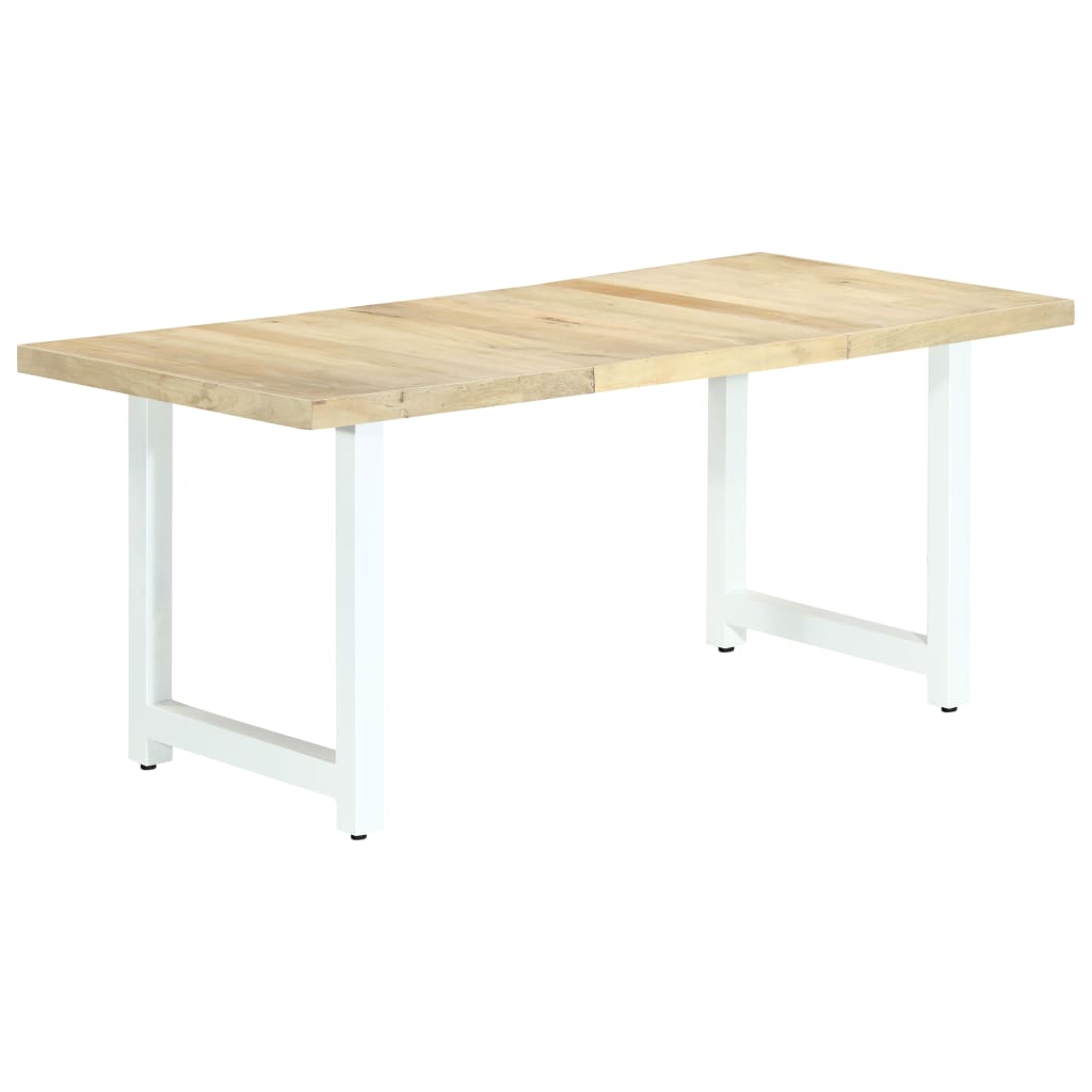 vidaXL Dining table 180x90x76 cm solid mango wood