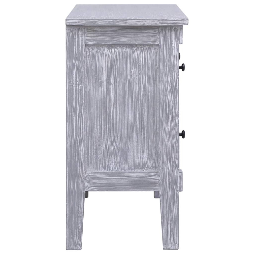 vidaXL Dressoir met 2 lades 90x30x60 cm massief mahoniehout