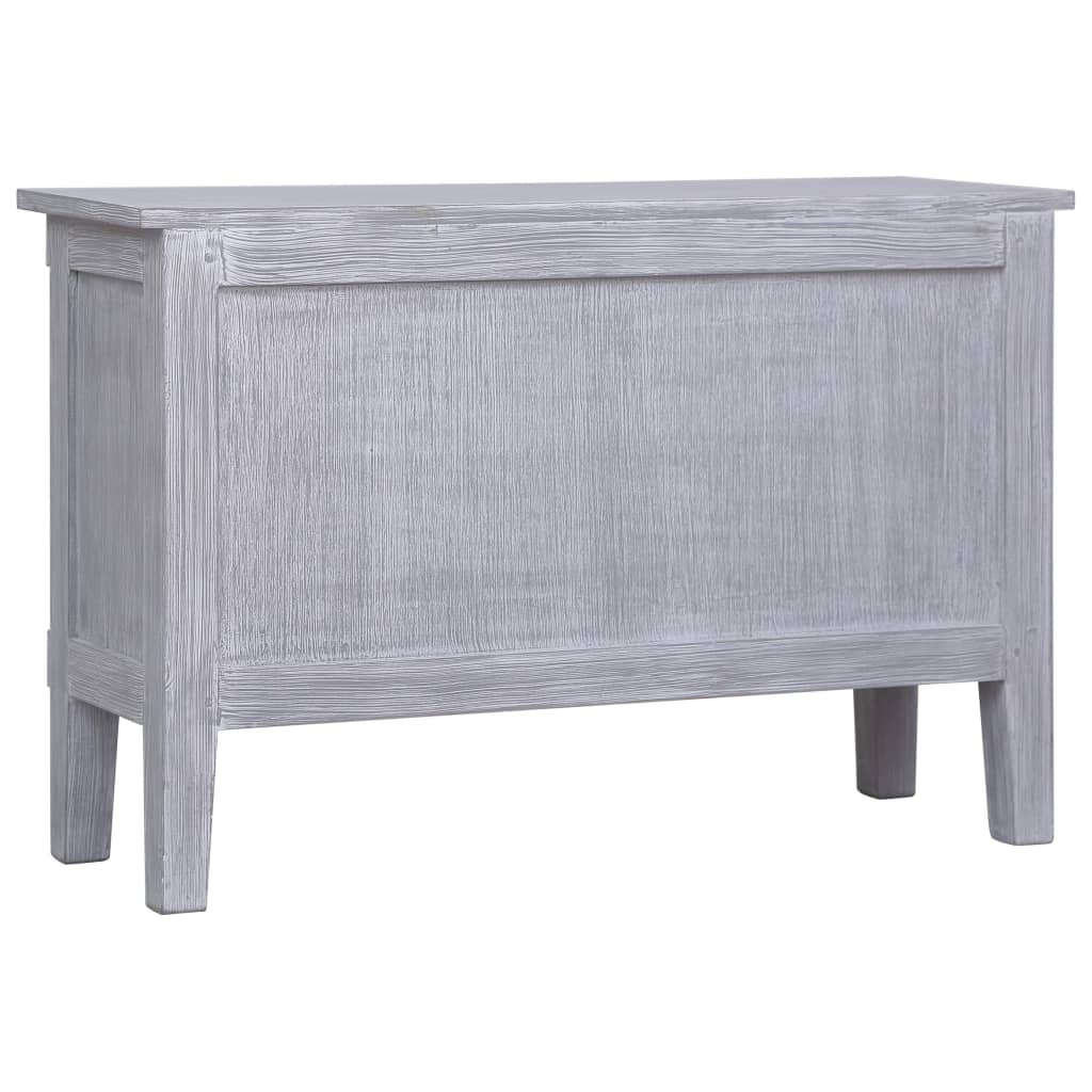 vidaXL Dressoir met 2 lades 90x30x60 cm massief mahoniehout