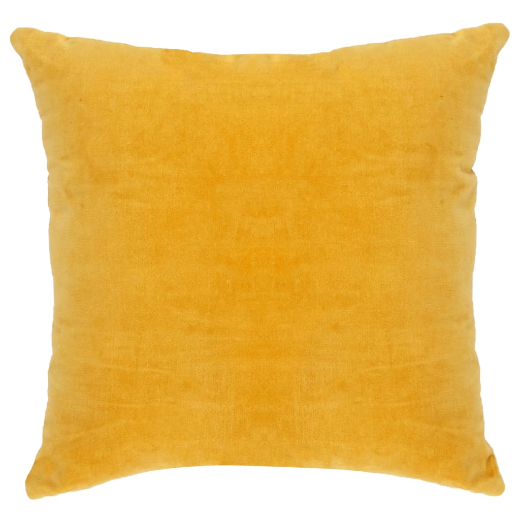 vidaXL Kussens 2 st 45x45 cm katoenfluweel antraciet