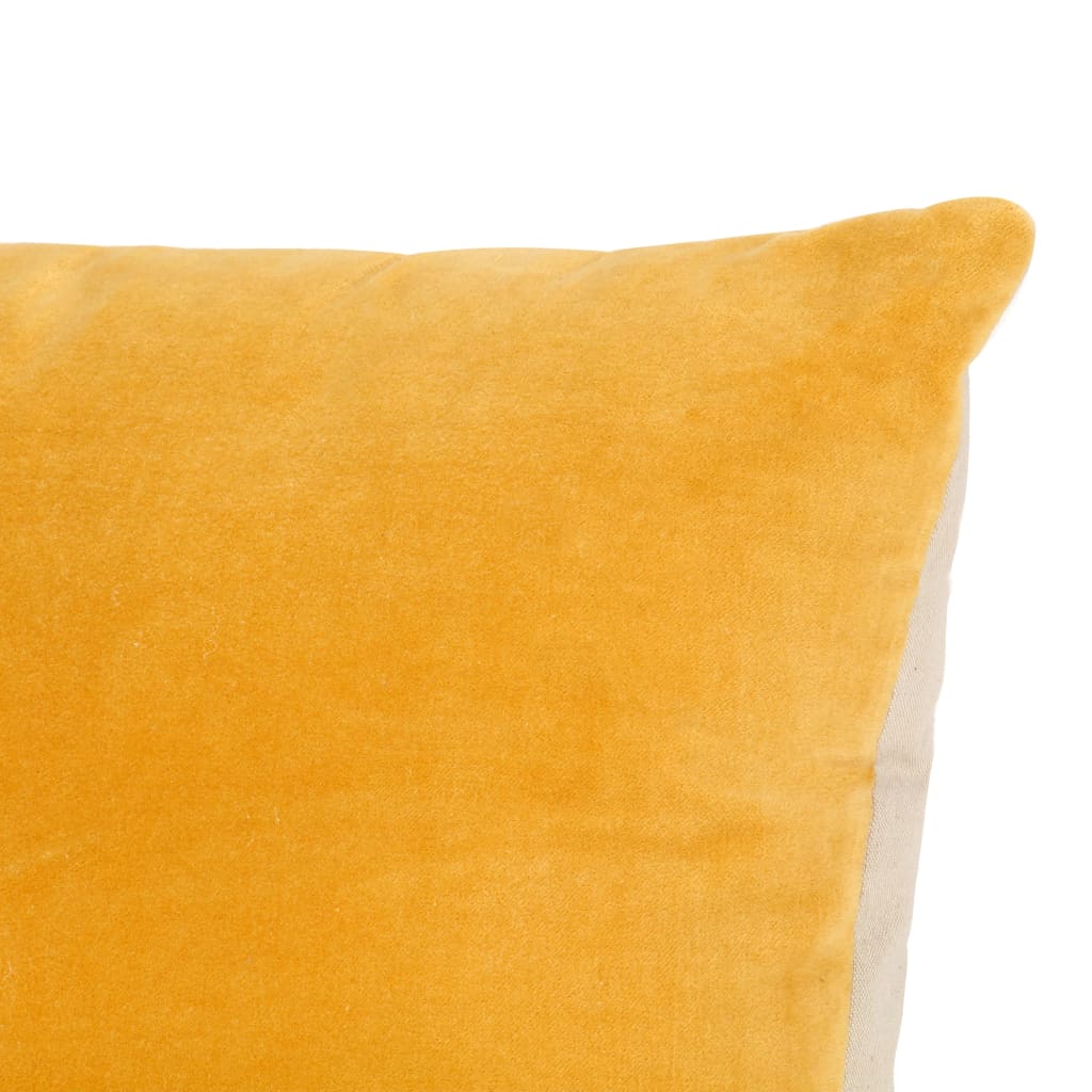 vidaXL Kussens 2 st 45x45 cm katoenfluweel antraciet
