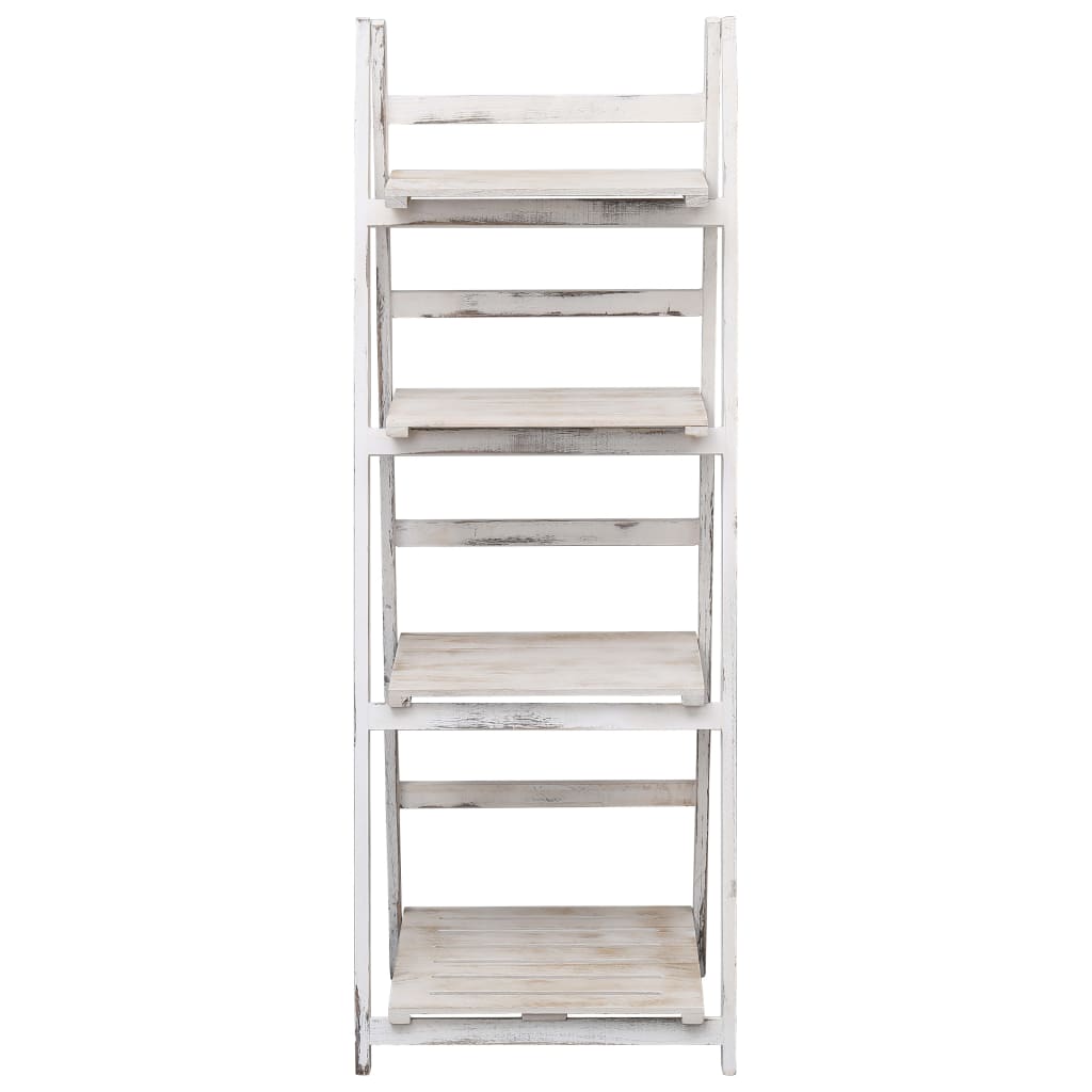 vidaXL Plantenstandaard 4-laags 43x33x113 cm hout