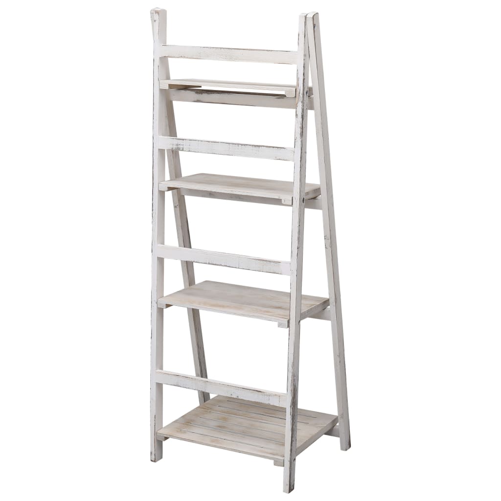 vidaXL Plantenstandaard 4-laags 43x33x113 cm hout