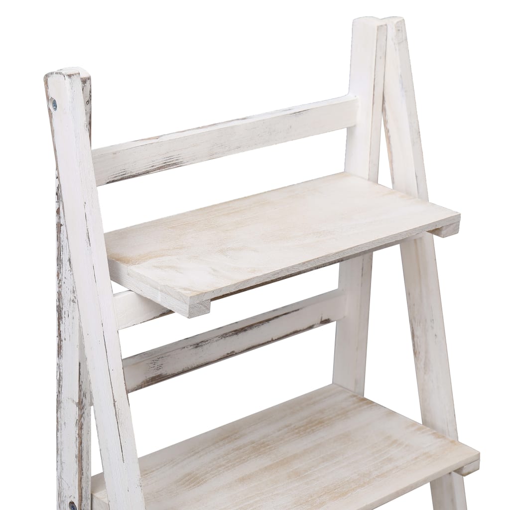 vidaXL Plantenstandaard 4-laags 43x33x113 cm hout