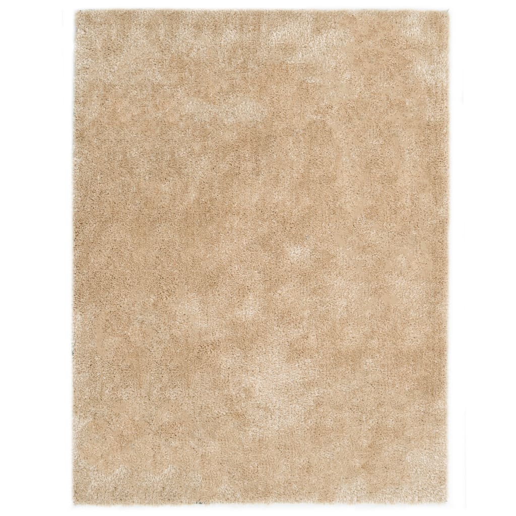 vidaXL Vloerkleed shaggy hoogpolig 80x150 cm antraciet
