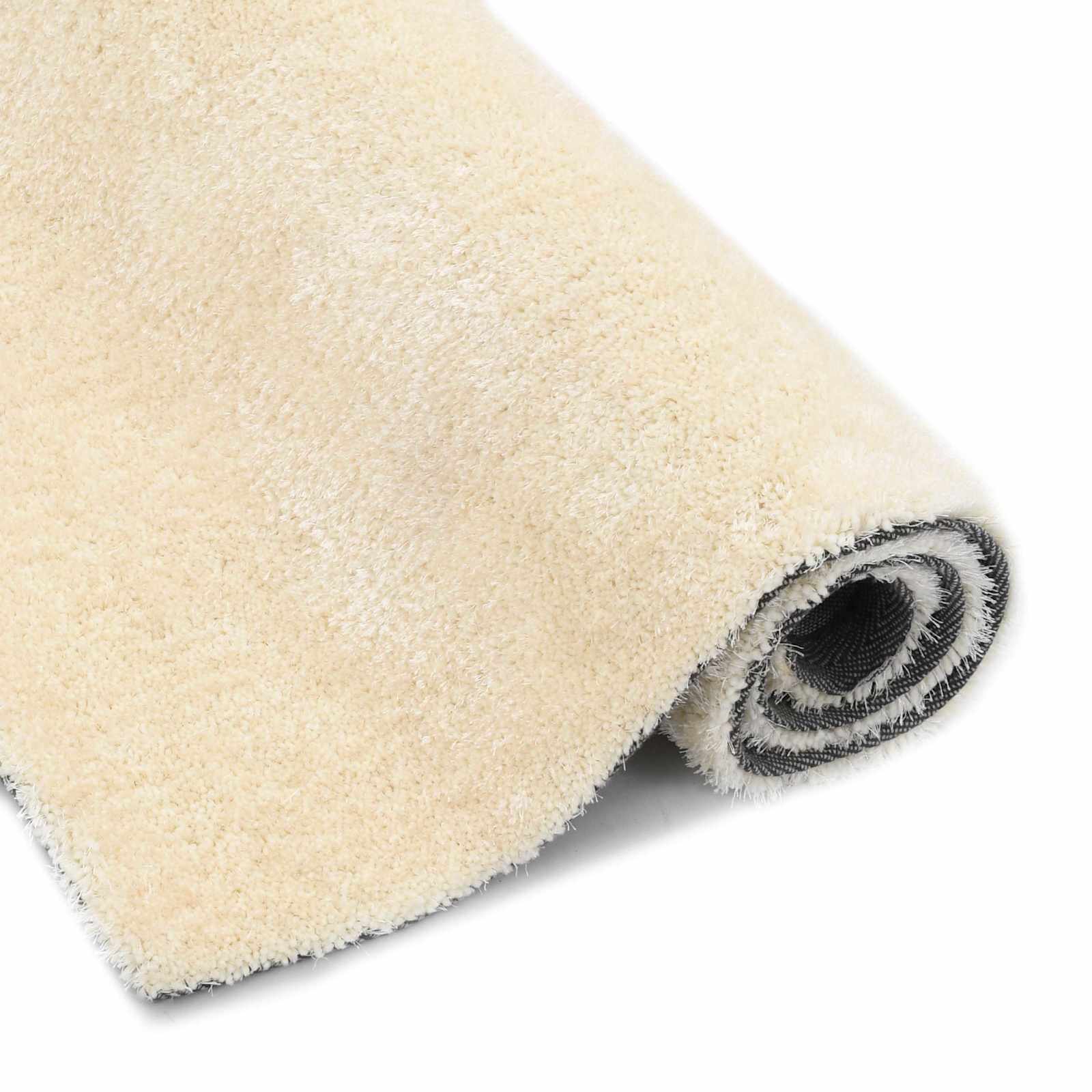 vidaXL Vloerkleed shaggy hoogpolig 80x150 cm antraciet
