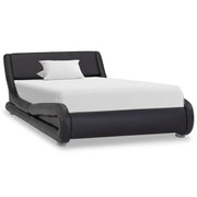 vidaXL Bedframe kunstleer zwart 100x200 cm