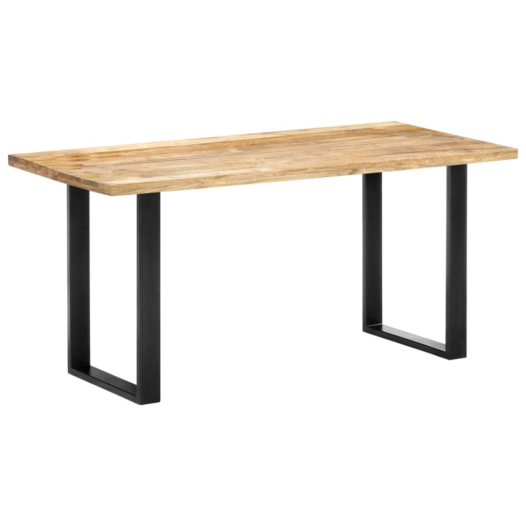 vidaXL Dining table 180x90x76 cm solid reclaimed wood