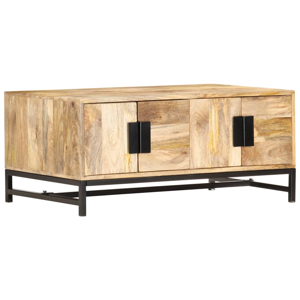 vidaXL Salontafel 90x55x40 cm massief acaciahout