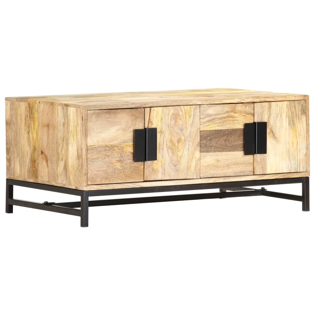vidaXL Salontafel 90x55x40 cm massief acaciahout