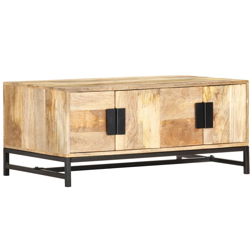 vidaXL Salontafel 90x55x40 cm massief acaciahout