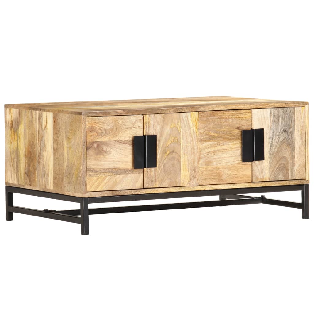 vidaXL Salontafel 90x55x40 cm massief acaciahout