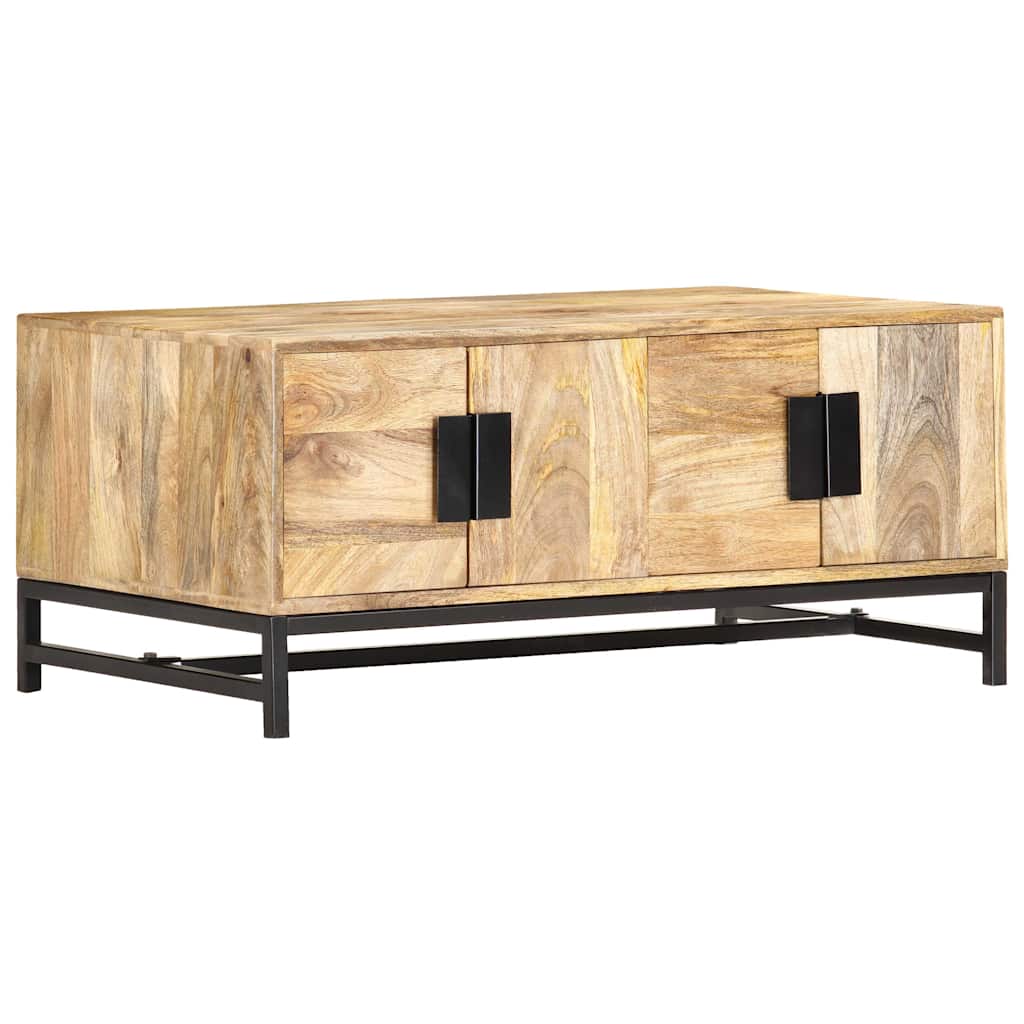 vidaXL Salontafel 90x55x40 cm massief acaciahout