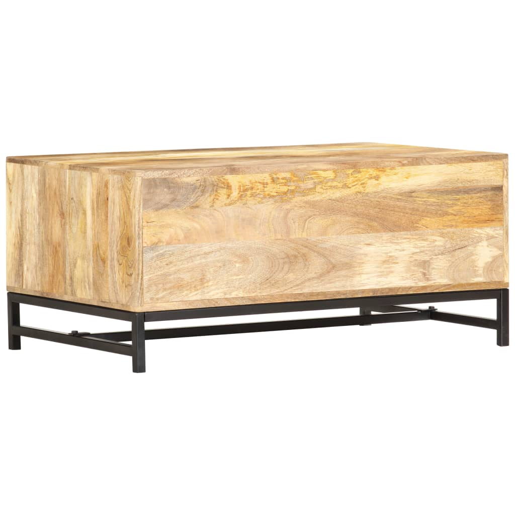 vidaXL Salontafel 90x55x40 cm massief acaciahout