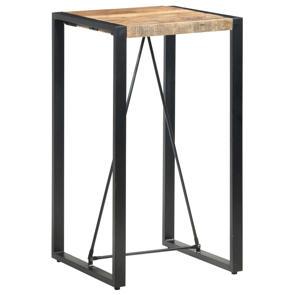 vidaXL Bartafel 60x55x110 cm massief gerecycled hout - Aashly