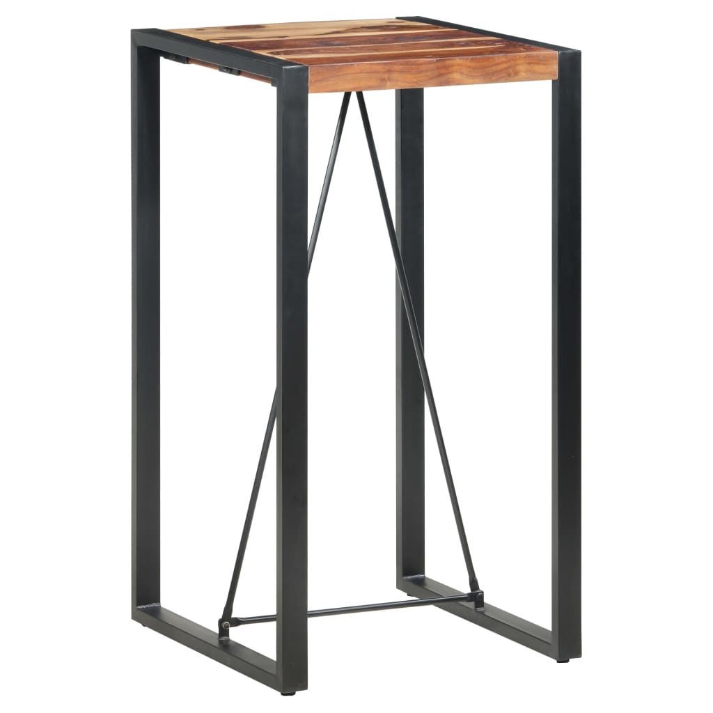 vidaXL Bartafel 60x55x110 cm massief gerecycled hout - Aashly