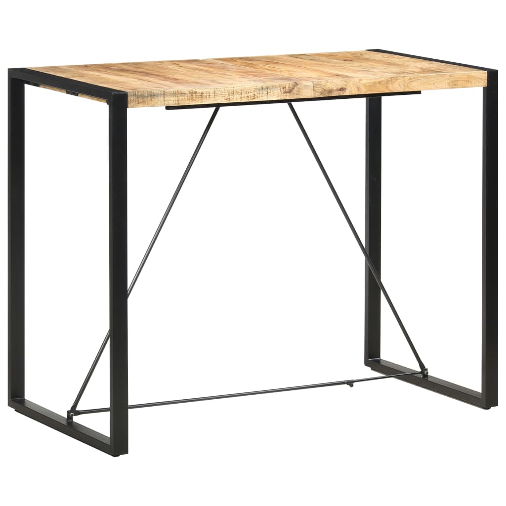 vidaXL Bartafel 60x55x110 cm massief gerecycled hout - Aashly