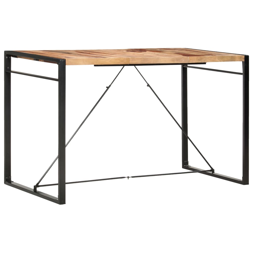 vidaXL Bartafel 60x55x110 cm massief gerecycled hout - Aashly