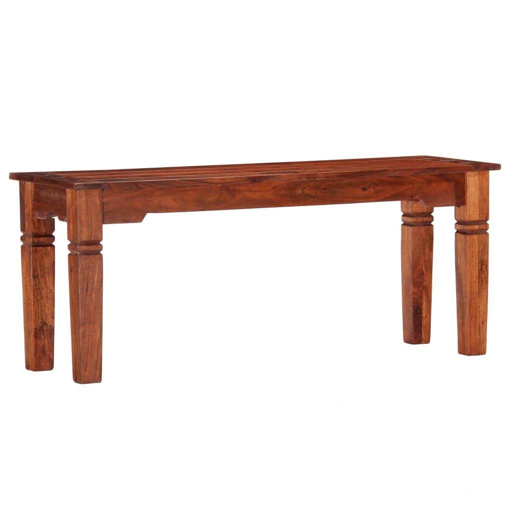 vidaXL Bank 110 cm massief acaciahout