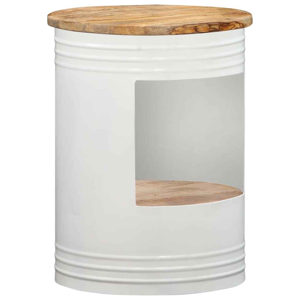 vidaXL Salontafel 43x55 cm massief mangohout