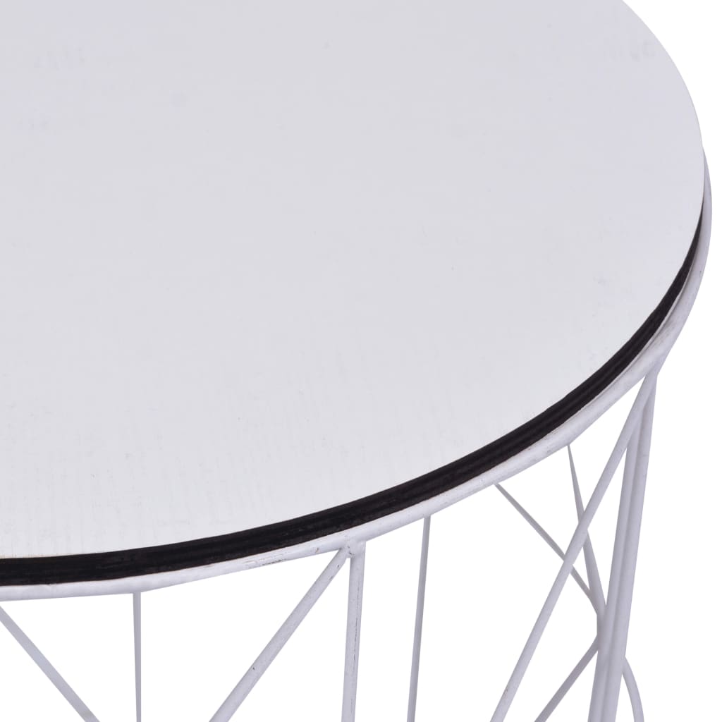 vidaXL Salontafels 3 st koperkleurig