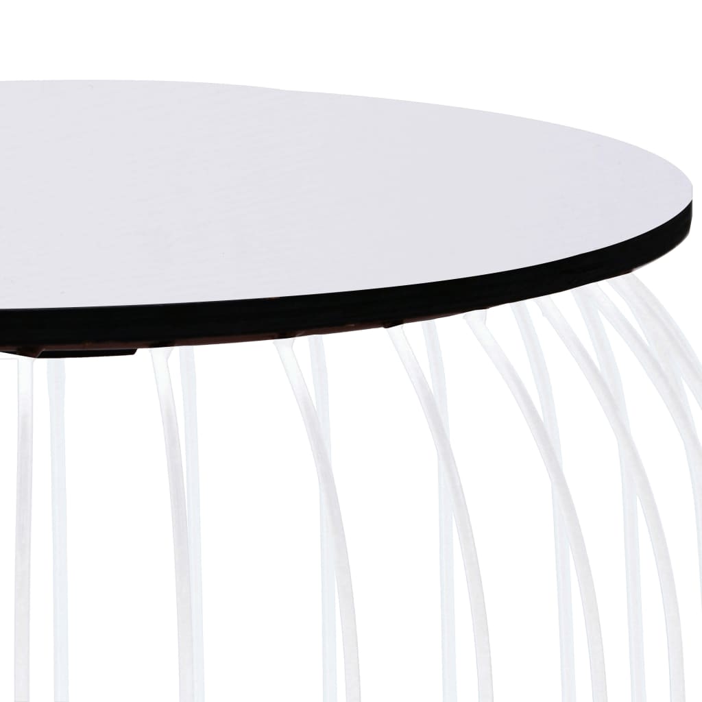 vidaXL Salontafels 3 st koperkleurig