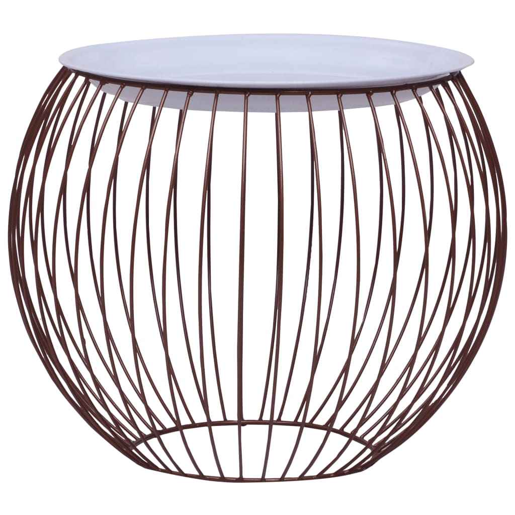 vidaXL Salontafel Ø 51 cm goudkleurig