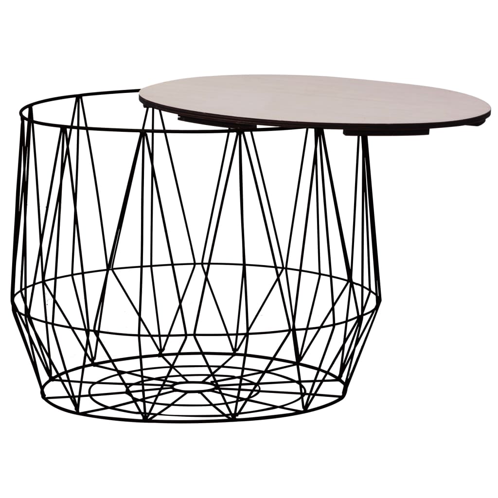 vidaXL Salontafels 2 st koperkleurig