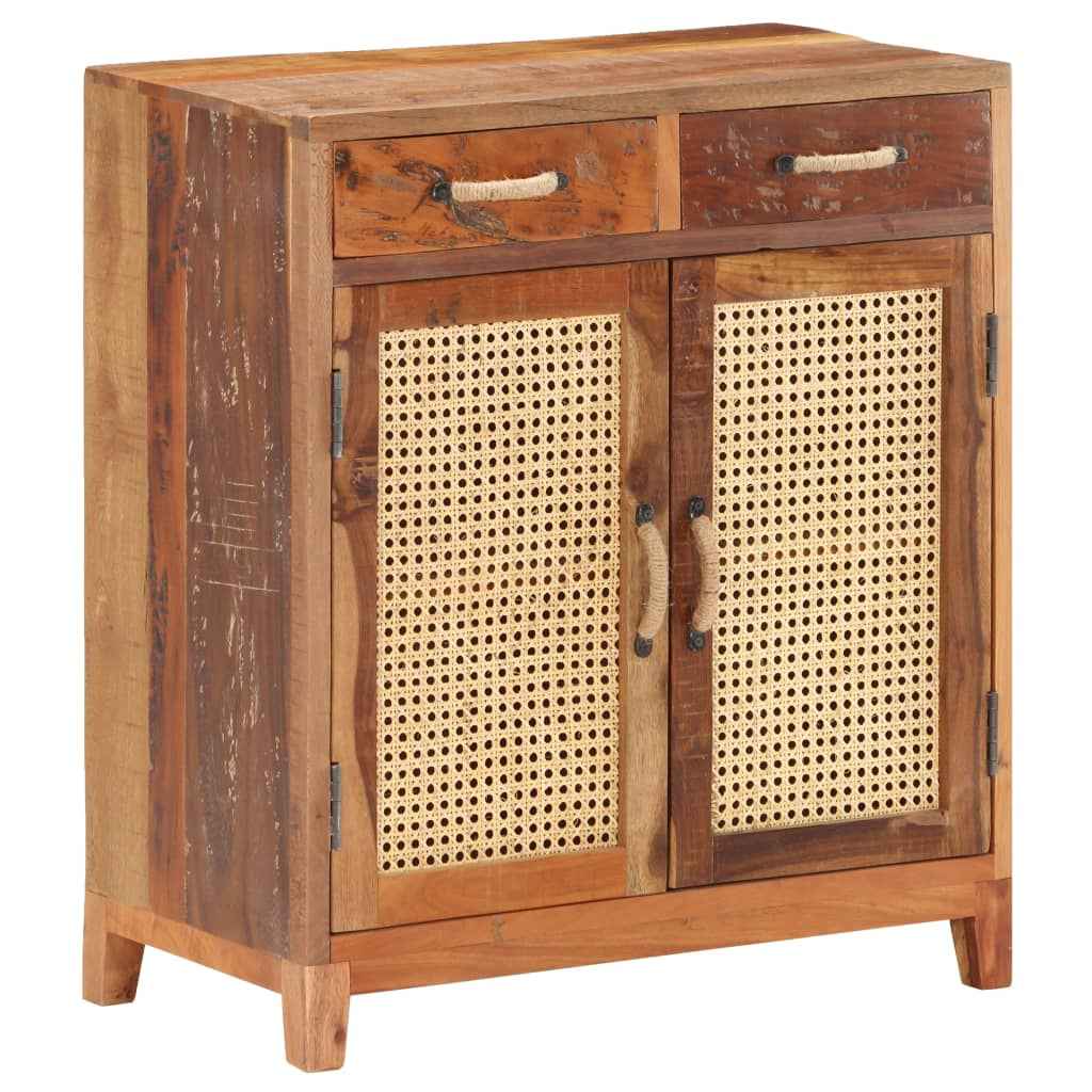 vidaXL Dressoir 65x35x75 cm massief gerecycled hout