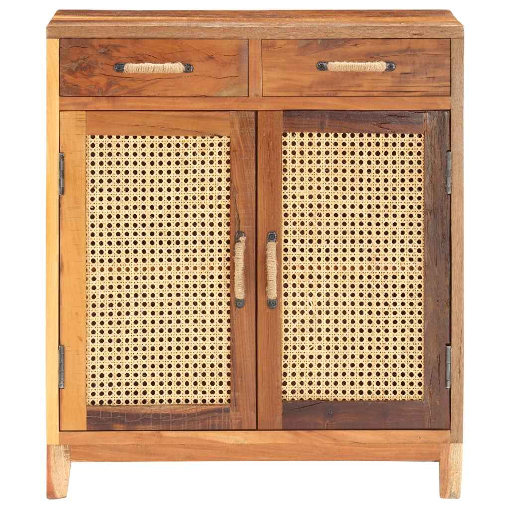 vidaXL Dressoir 65x35x75 cm massief gerecycled hout