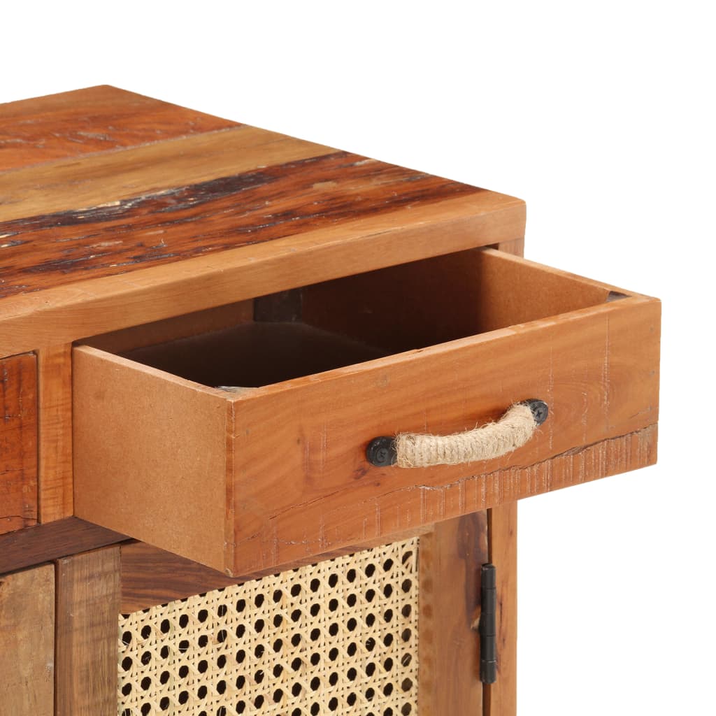 vidaXL Dressoir 65x35x75 cm massief gerecycled hout